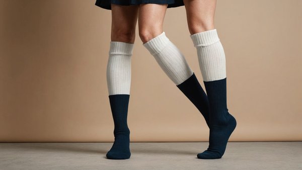 Chaussette haute pour femme : le style durable et tendance